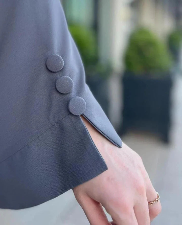 TURKISH GRAY ABAYA