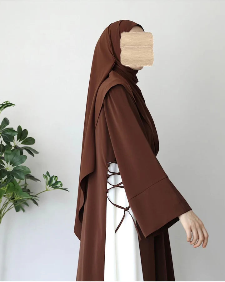 FOUZIA BROWN ABAYA