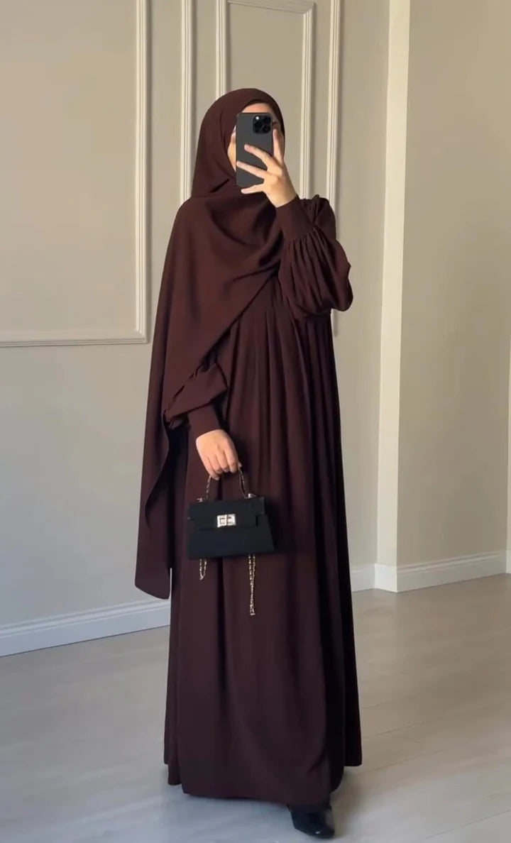 ZOHRA BROWN ABAYA