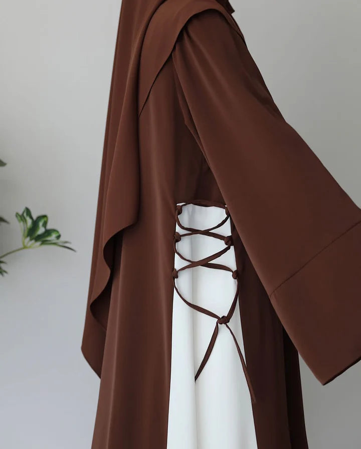 FOUZIA BROWN ABAYA