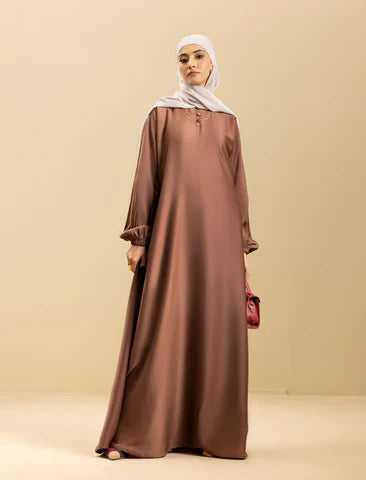 BRONZED SERENITY ABAYA