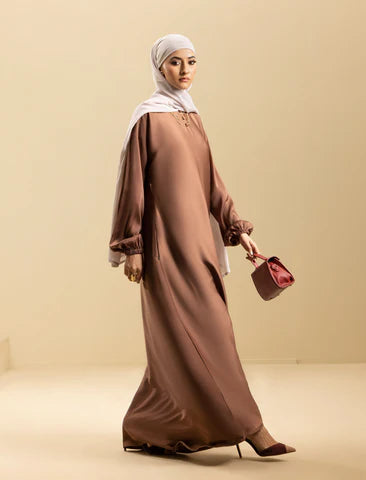 BRONZED SERENITY ABAYA