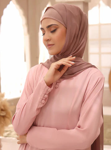PINK ROSE ABAYA