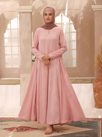 PINK ROSE ABAYA
