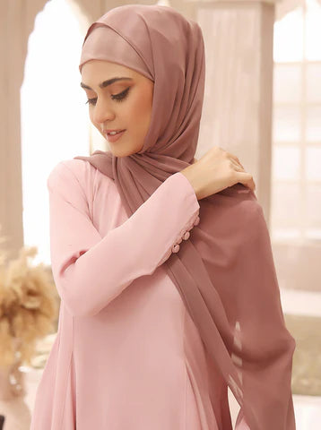 PINK ROSE ABAYA