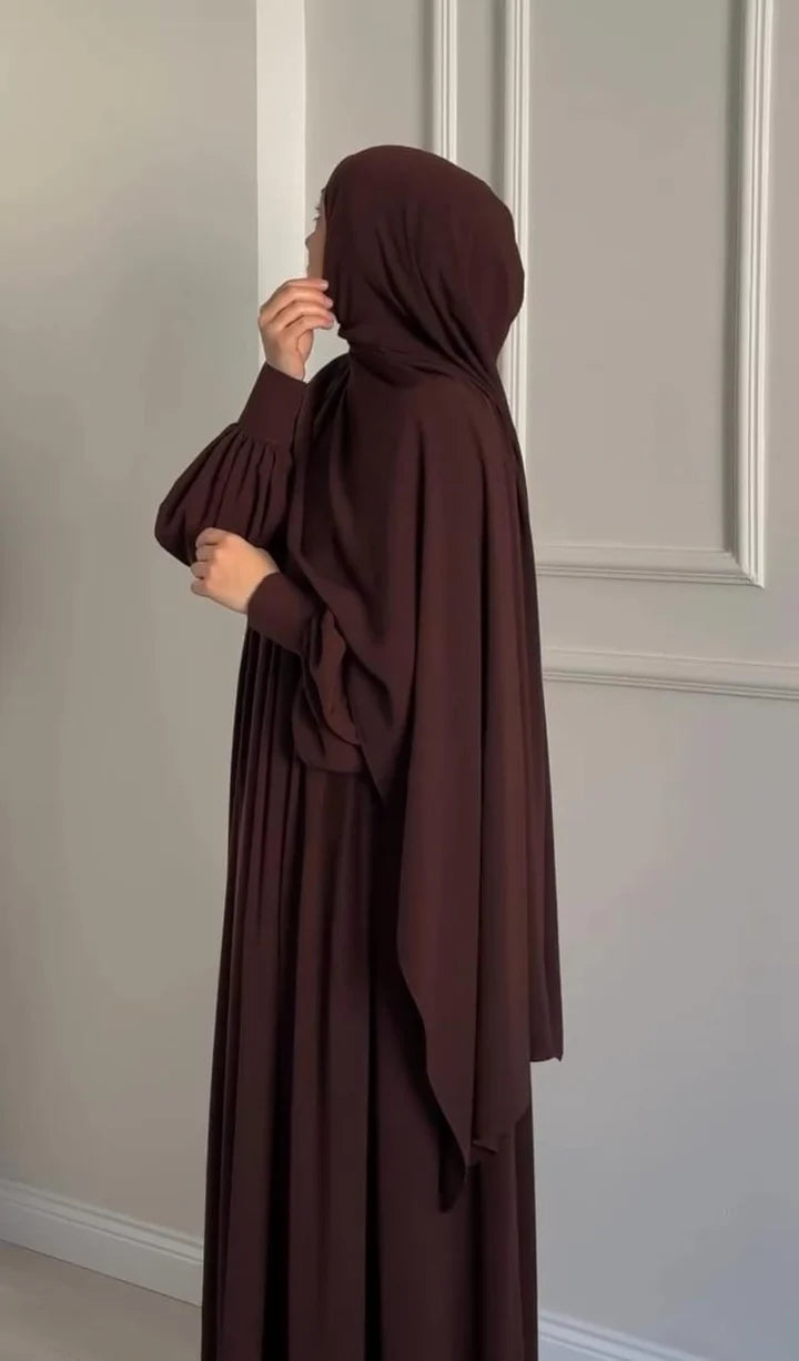 ZOHRA BROWN ABAYA