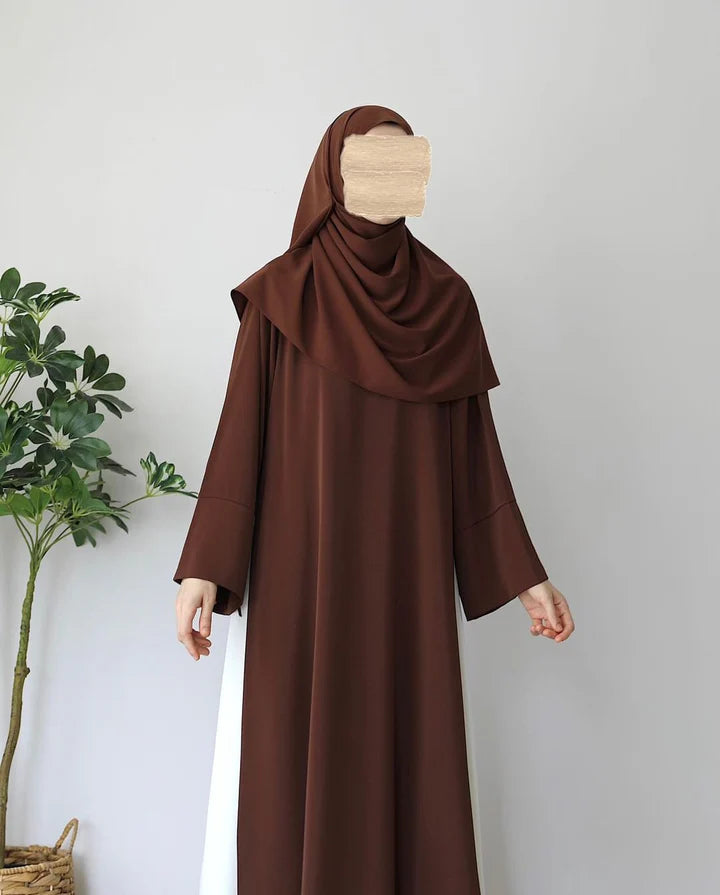 FOUZIA BROWN ABAYA