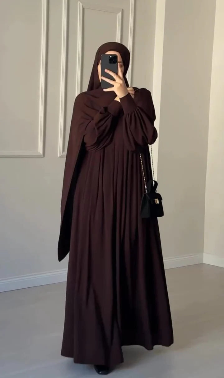 ZOHRA BROWN ABAYA