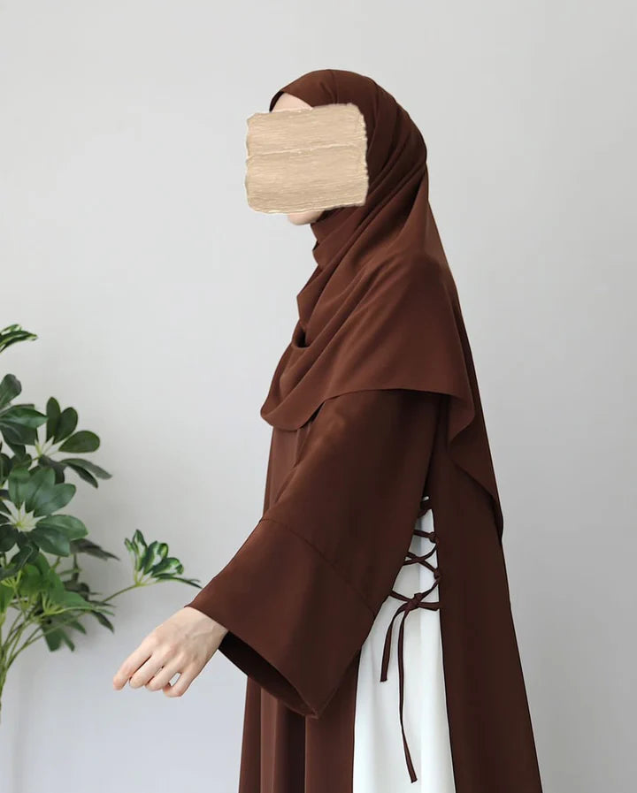 FOUZIA BROWN ABAYA