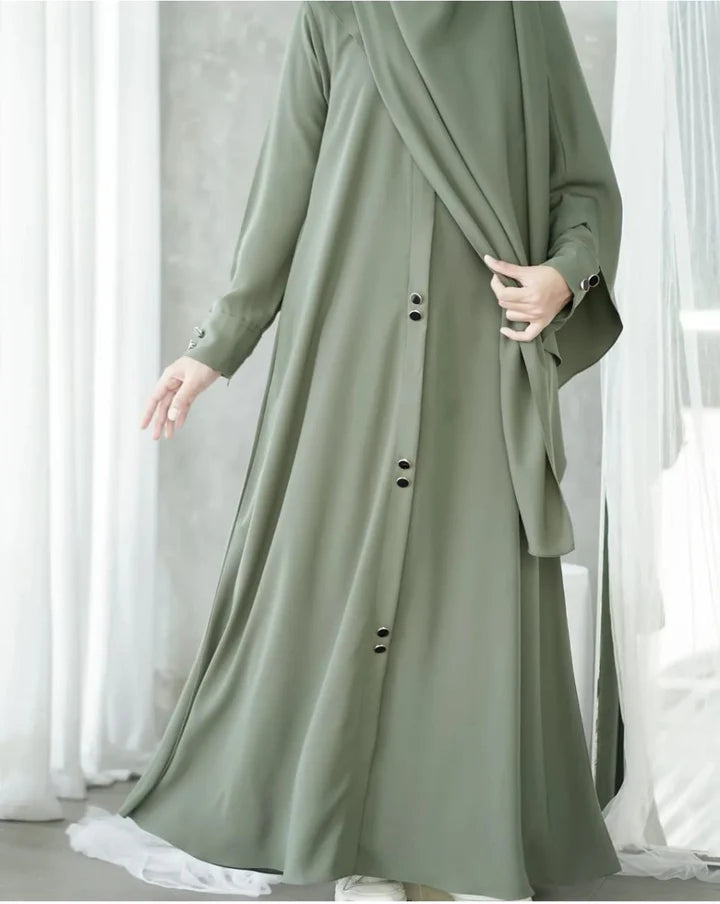 PAKEEZAH PLUM ABAYA