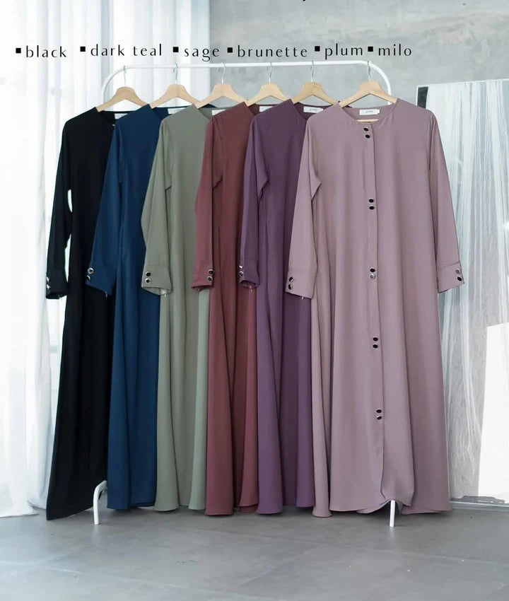 PAKEEZAH PLUM ABAYA